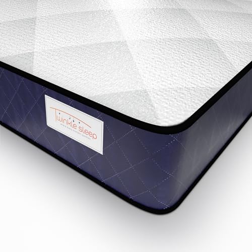 TWINKLE SLEEP Kinder-Matratze aus Memory-Schaum, 1,52 m Doppelbett, sanfte 20 cm dicke Unterstützung für tiefen Schlaf, orthopädisches Design für Körperausrichtung und Komfort, atmungsaktiv von Twinklesleep