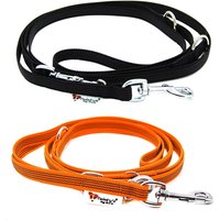 Hundeleine Gummiert Dreifach Verstellbar Umhängeleine Breite 15 Mm von TwinkysDogStyleDE