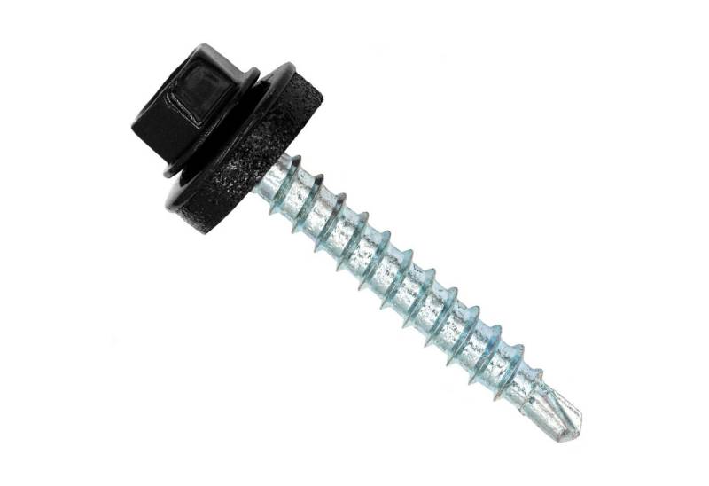 Twistec Blechschraube Color-Head Trapezblechschrauben mit EPDM-Unterlegscheibe 100 Stück von Twistec