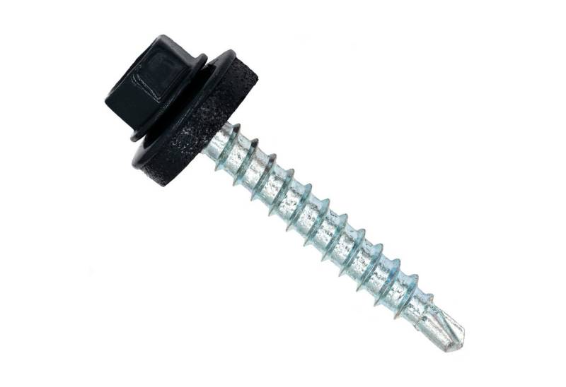 Twistec Blechschraube Color-Head Trapezblechschrauben mit EPDM-Unterlegscheibe 100 Stück von Twistec
