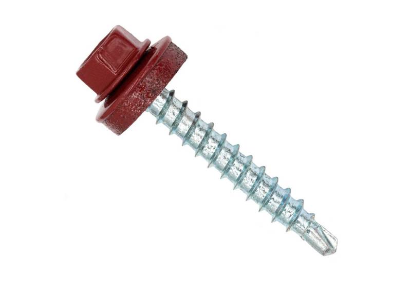 Twistec Blechschraube Color-Head Trapezblechschrauben mit EPDM-Unterlegscheibe 100 Stück von Twistec