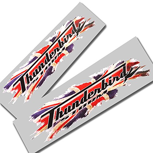 Triumph Thunderbird Storm Union Flagge Design Grafiken Aufkleber Aufkleber X 2?kleine von Twisted Melon