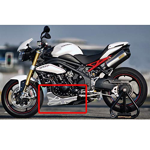 Twisted Melon Triumph Speed Triple 1050 2014 Union Flag Grey Belly Pan Graphics x 2 Stück von Twisted Melon