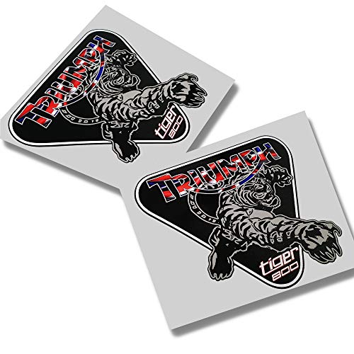 Twisted Melon Triumph Tiger 800 Aufkleber, 2 Stück Twisted Melon Triumph Tiger 800 Aufkleber, 2 Stück von Twisted Melon