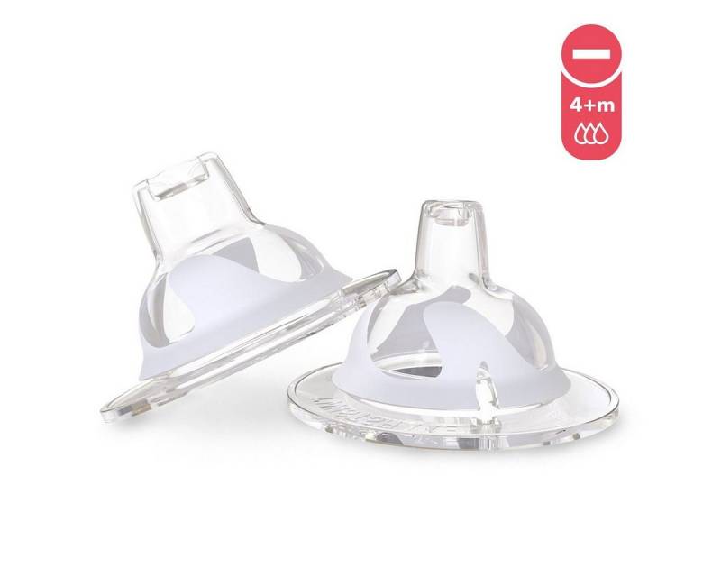 Twistshake Babyflasche Ersatz Sauger für Twistshake Babyflasche, 2er Set - Schnabel 4+ von Twistshake
