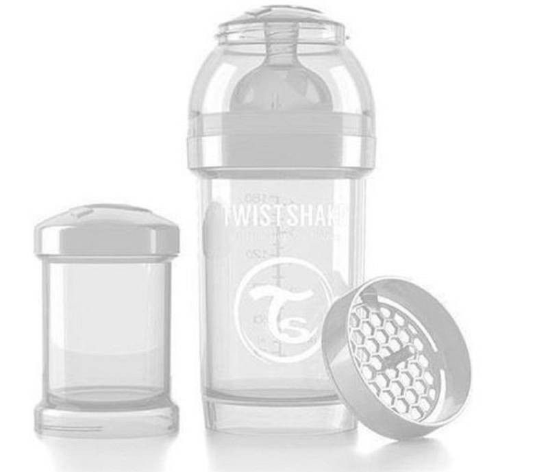 Twistshake Babyflasche Twistshake Babyflasche 180 ml – Mit Anti-Kolik-System und Mischsieb von Twistshake