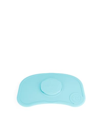 Twistshake Click Mat Mini rutschfest Unterlage aus Silikon für Babys, 31 x 17 cm, BPA Frei, Pastel Blue D2C von Twistshake