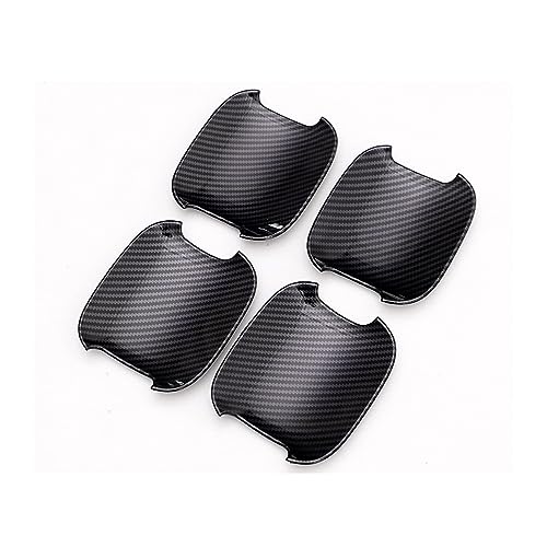 Außentürgriffe für Kraftfahrzeuge Auto Außentür Griff Abdeckung Schüssel Aufkleber Moulding Trim für Q7 2016-2019(Handle) von Twixral