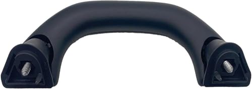 Außentürgriffe für Kraftfahrzeuge Auto Innen Türgriff Für VW Für Golf Für Jetta Für Bora Für Polo Für Touran(Front-black-1 Pc) von Twixral