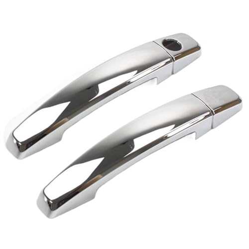 Außentürgriffe für Kraftfahrzeuge Für Citroen C3 Mk1 2002-2009 Styling Zubehör StickerChrome Auto Türgriff Abdeckungen Trim(For 2 Door) von Twixral