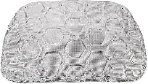 Motor Wärme Schalldämmung Baumwolle Auto für Motorhaube Wärme Sound Deadener Pad Schallschutz Baumwolle für Ford für Bronco(Silber) von Twixral