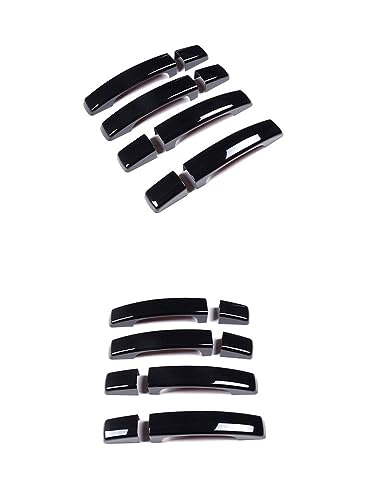 Twixral Außentürgriffe für Kraftfahrzeuge 8 Stück für Land für Rover für Discovery 4 LR4 für Range für für Sport für Freelander 2 ABS-Autotürgriffabdeckung Zierleiste Dekoration(1) von Twixral