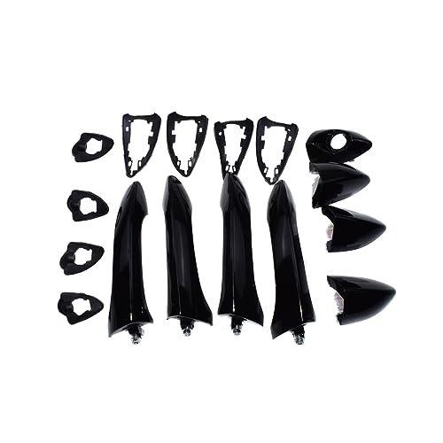 Twixral Außentürgriffe für Kraftfahrzeuge Auto Außentürgriff für BMW E53 X5 3.0i 4.4i .6is .8is 2000-2006 51218257737 51218257738(4 Pcs set) von Twixral