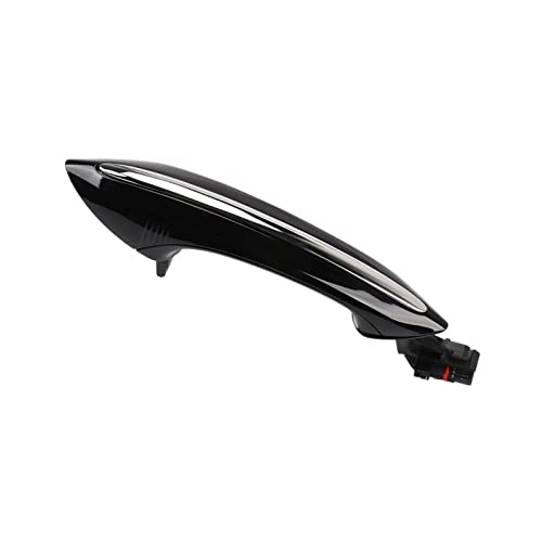 Twixral Außentürgriffe für Kraftfahrzeuge Für BMW F02 F10 F06 F07 Keyless Go Automotive Außentürgriffe für 5 6 7 Serie Schwarz Weiß für Braun(Black Front Right) von Twixral