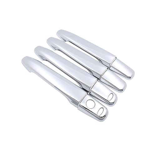 Twixral Außentürgriffe für Kraftfahrzeuge Für Citroen C4 für AirCross für 2012-2017 Autotürgriffabdeckung Aufkleber Trim Set(Handle 2 Buttons) von Twixral