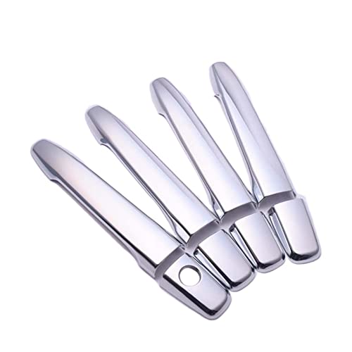 Twixral Außentürgriffe für Kraftfahrzeuge Für Mitsubishi Für Outlander 2006-2020 Auto-Styling ABS für Chrom-Außentürgriff für Schutzabdeckungsverkleidung(2) von Twixral