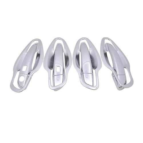 Twixral Außentürgriffe für Kraftfahrzeuge Für Peugeot 308 T9 SW GT 2014-2019 Auto Außentür Griff Abdeckung Aufkleber Trim Set(HandleBowl Keyless) von Twixral