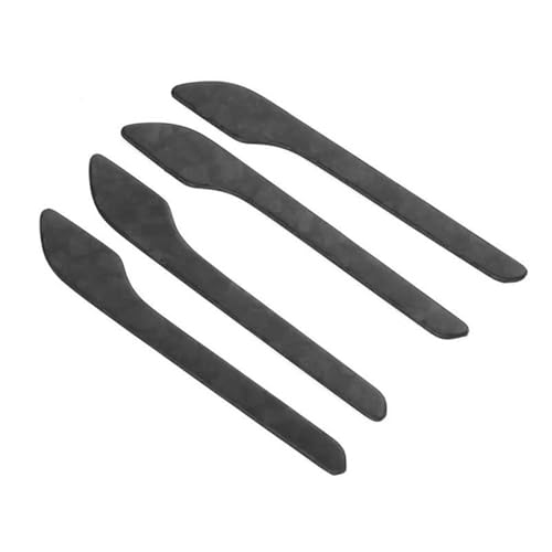 Twixral Außentürgriffe für Kraftfahrzeuge Für Tesla Für Modell 3/Y 2018 ‑ 2021 Auto-Styling Autospiegel Seitentürgriff Dekor Außenabdeckung Verkleidung Autospiegelschutz(4) von Twixral