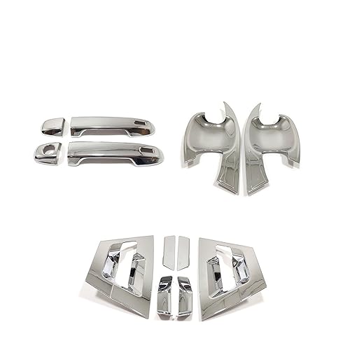 Twixral Außentürgriffe für Kraftfahrzeuge Für Toyota für CHR für 2016-2020 Autotürknopfschutz Türgriffrahmenabdeckung Zierleiste(6) von Twixral