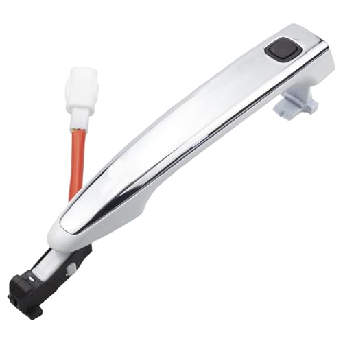 Twixral Außentürgriffe für Kraftfahrzeuge Für Toyota für Highlander für Camry für Crown 2008-2013 1 STÜCKE Fünf Arten Von Auto Vorderen und Hinteren Tür Außengriff(White Chrome Button) von Twixral