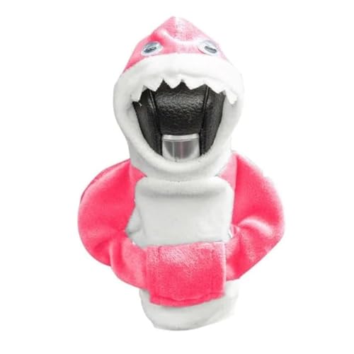 Twixral Auto-Schaltknauf Auto Schalthebel Abdeckung Hebel Hoodie Schaltknauf Schutz(Rosa) von Twixral
