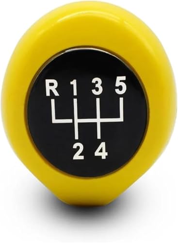 Twixral Auto-Schaltknauf Für BMW 1 3 5 6 Serie für X1 X3 X5 M Griff Schaltknauf Kopf(5 Speed) von Twixral