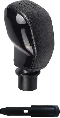 Twixral Auto-Schaltknauf Für Citroen für Berlingo II für Peugeot für Partner 2008-2018 Schaltknauf(5R-Speed-Black) von Twixral