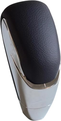 Twixral Auto-Schaltknauf Für Mitsubishi für outlander EX 2011-2021 ASX 2012-2021 Hebel Gaitor Boot Abdeckung(Matt Chrome) von Twixral