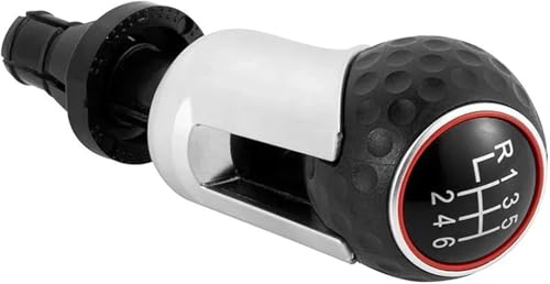 Twixral Auto-Schaltknauf Für vw 5 6 für geschwindigkeit Auto Schaltknauf Hebel Shifter Gaitor Boot(B) von Twixral