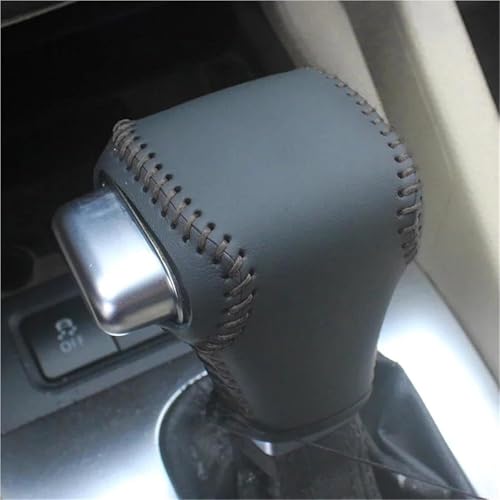 Twixral Auto-Schaltknauf Für vw für golf 6 für passat für tiguan für touran Automatische Schaltknauf(Black With Black) von Twixral
