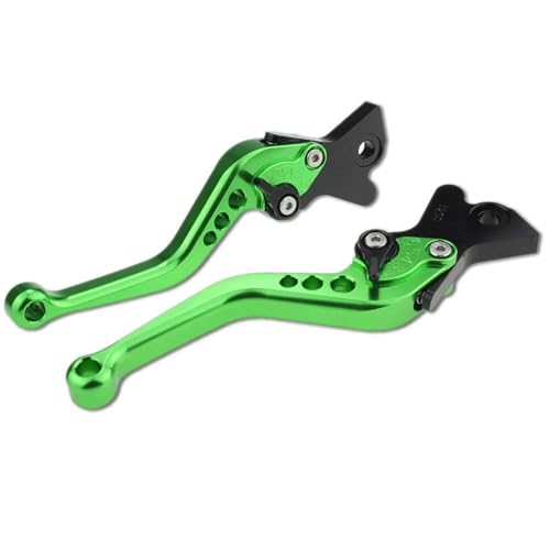 Twixral Pitbike-Kupplungshebel Bremshebel für Keeway für RKF 125 CNC-Motorradbremskupplung(Short Green) von Twixral