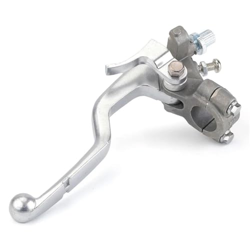Twixral Pitbike-Kupplungshebel Für CRF250R Für CRF450X Links Kupplung Griff Hebel Barsch Für CRF 450R 450X 250R 125R 250X Motorrad Zubehör Dirt Bike offRoad(Silber) von Twixral
