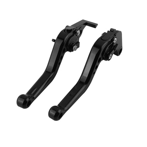 Twixral Pitbike-Kupplungshebel Für Forza 250/300/350/750 Für NSS 300/350/750 Motorradzubehör Kurze Bremskupplungshebelgriffe(Schwarz) von Twixral