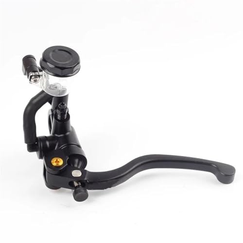 Twixral Pitbike-Kupplungshebel Für Für Suzuki Motorrad Bremse für Roller Kupplung PX1 Bremspumpe Hebel Radial 17,5mm für Hauptzylinder Installation 22mm(Black Left) von Twixral