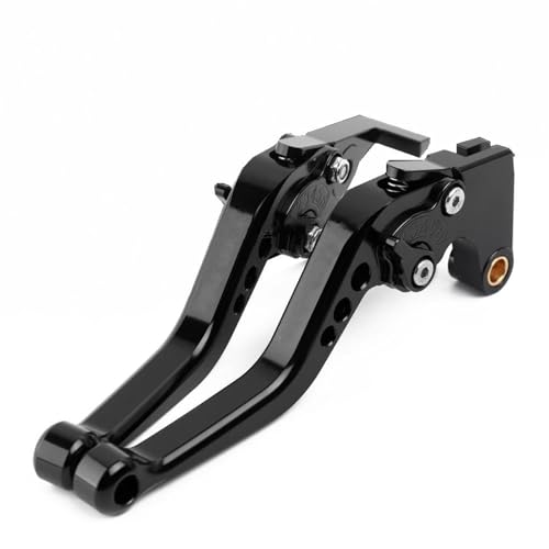 Twixral Pitbike-Kupplungshebel Für Für Z750 Für Z 750 2007-2012 Motorrad Zubehör CNC Kurz Bremse Kupplung Hebel Schwarz(Schwarz) von Twixral