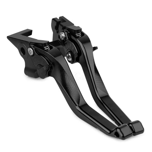Twixral Pitbike-Kupplungshebel Für MT-07 MT 07 FZ07 MT07 FZ 2014-2022 Kurzer Bremskupplungshebel(Schwarz) von Twixral