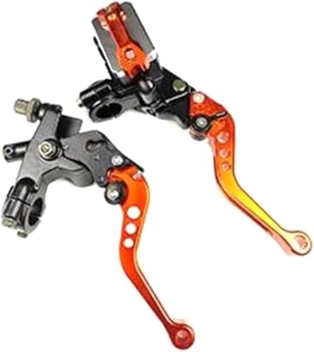 Twixral Pitbike-Kupplungshebel Kupplung Bremshebel Sets Motorrad Griff Brems Pumpe Hebel 7/8 "22mm Universal(3) von Twixral