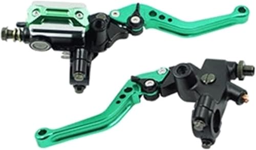 Twixral Pitbike-Kupplungshebel Kupplung Bremshebel Sets Motorrad Griff Brems Pumpe Hebel 7/8 "22mm Universal(4) von Twixral