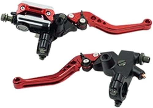 Twixral Pitbike-Kupplungshebel Kupplung Bremshebel Sets Motorrad Griff Brems Pumpe Hebel 7/8 "22mm Universal(5) von Twixral