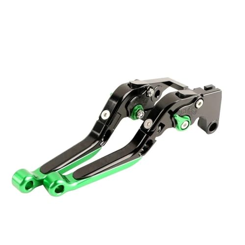 Twixral Pitbike-Kupplungshebel Motorrad Klappbare Ausziehbare CNC für Moto Einstellbare Kupplung Bremshebel Für BENELLI Für TNT 125 135 Für TNT125 Für TNT135 2016-2017(Black Green) von Twixral