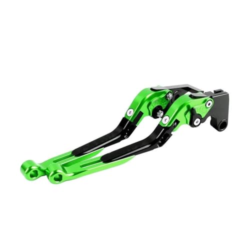 Twixral Pitbike-Kupplungshebel Motorrad Klappbare Ausziehbare CNC für Moto Einstellbare Kupplung Bremshebel Für BENELLI Für TNT 125 135 Für TNT125 Für TNT135 2016-2017(Grün) von Twixral