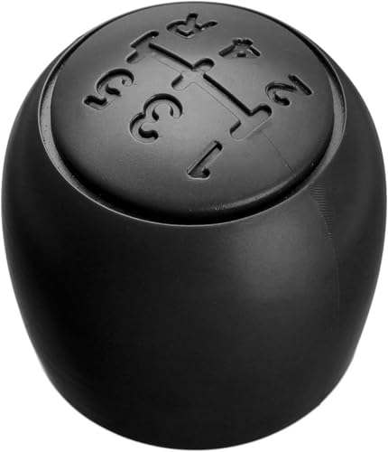 Twixral Schalthebel Auto-Schaltknauf für Fiat 500 500c 2007-2013 für Panda 2003-2012 5-Gang-Schaltgetriebe MT Schalthebelkopf Handball(2) von Twixral