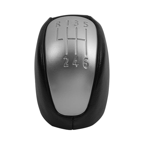 Twixral Schalthebel Auto Styling Leder Schaltknauf Gamasche BootCase Kragen Für Laguna III MK3 2008 2009 2010 2011 2012 2013 2014 2015(Gear knob only) von Twixral