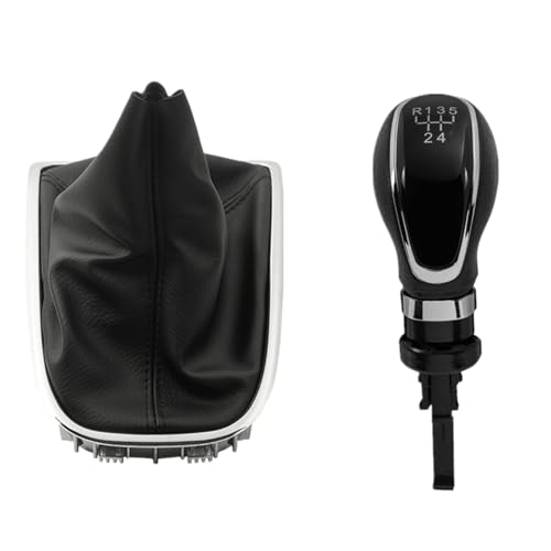 Twixral Schalthebel Auto Styling Schaltknauf Hebel Shifter Gamasche Boot Abdeckung Für Buick Für Excelle GT/XT Für ASTRA 2009 2010 2011 2012 2013 2014(5 Speed Combo) von Twixral