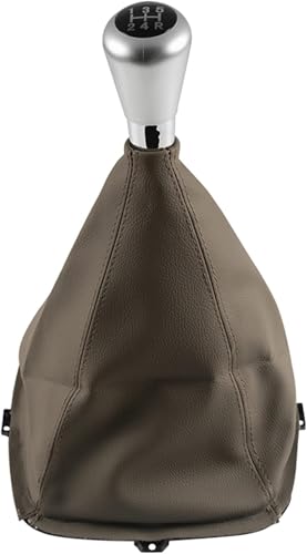 Twixral Schalthebel Auto-Styling-Zubehör für Great Wall Hover H3 H5 2010 2011 2012 2013 Schaltknauf Hebel Schalthebelmanschette Staubschutz(Beige) von Twixral