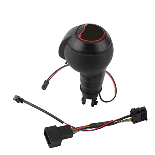 Twixral Schalthebel Für A3 8V A6 C7 S3 Q3 2 RS3 4 5 S6 RS6 A7 Automatische Metall kohlefaser Schaltknauf Schalthebel Kopf Getriebe Griff(For RS logo) von Twixral