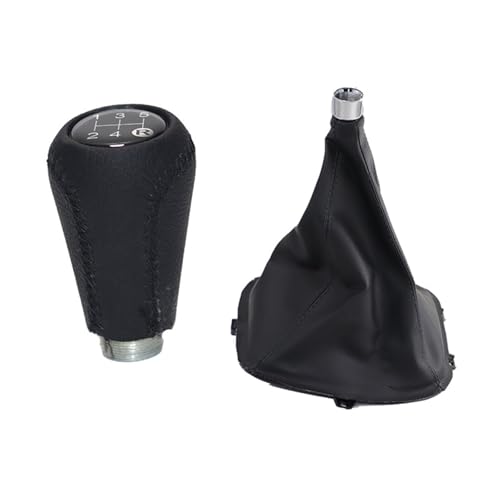 Twixral Schalthebel Für Chrom und Leder Auto Shift Schaltknauf Hebel Gaitor für Great for Wall V200 V240 20102015(Black pair) von Twixral