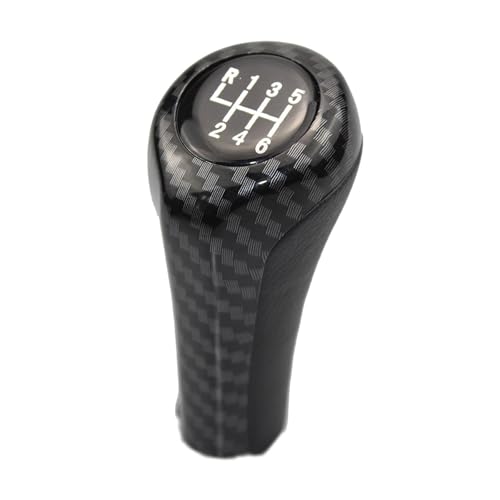 Twixral Schalthebel Für E30 E34 E38 E46 E53 E60 E81 E87 E90 E91 1 3 5 6 Serie Schalthebel Manueller Schaltknauf(6 Speed) von Twixral