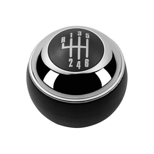 Twixral Schalthebel Für R50 20002006 Cabrio R52 R53 für Cooper 2002 2003 2004 2005 2007 2008 Schaltknauf Hebel Shifter Handball(Schwarz,6 Speed) von Twixral