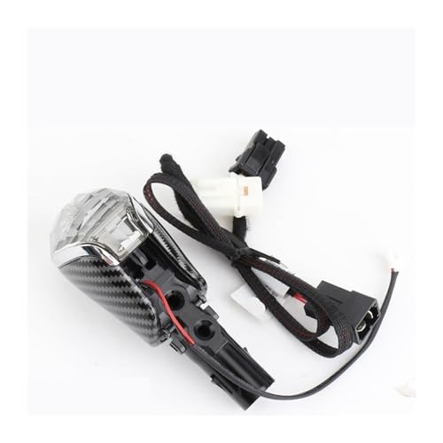 Twixral Schalthebel Kristall Schaltknauf Atmosphäre Licht Für Honda Für Accord 2018 2022 Für Civic Für Fit 2021 Für CRV XRV ZRV 2023 Stick Kopf(Style A) von Twixral